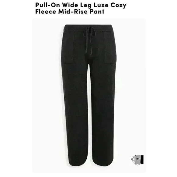 Torrid size 1 Pull-on Wide Leg Mid-Rise pant size 1 - Picture 1 of 3